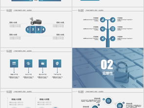 互联网通信与网络安全软件开发 商务通用PPT模板指南
